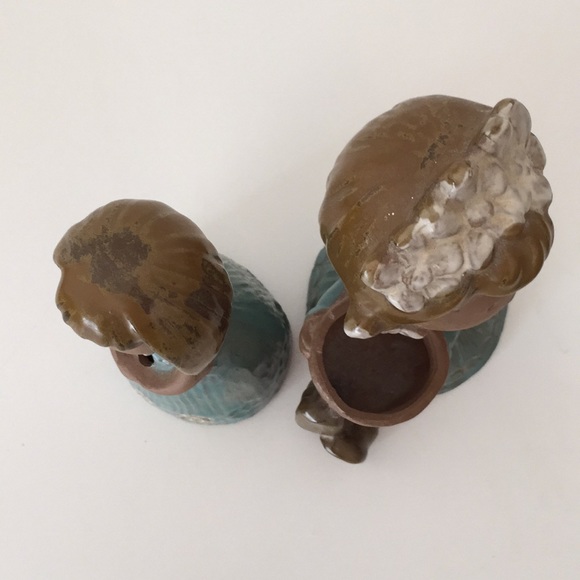 Vintage KIC Japan Ceramic Vase Planter Figurine - Picture 11 of 14